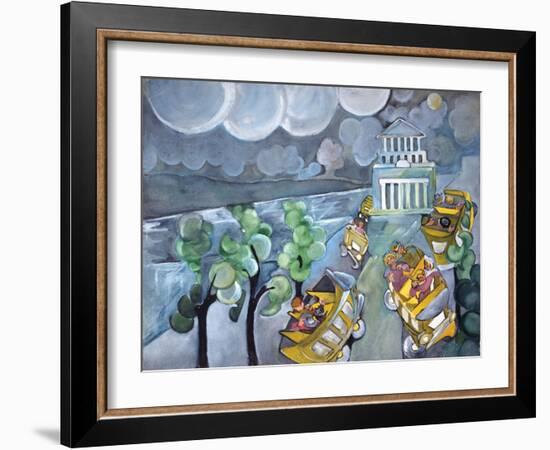 Grants Tomb-Zelda Fitzgerald-Framed Art Print