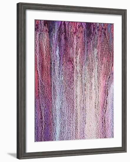 Granulated Paint Splashes-Eisfrei-Framed Art Print