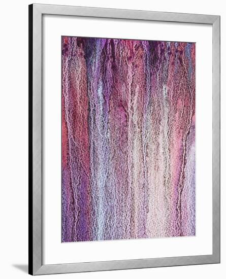 Granulated Paint Splashes-Eisfrei-Framed Art Print