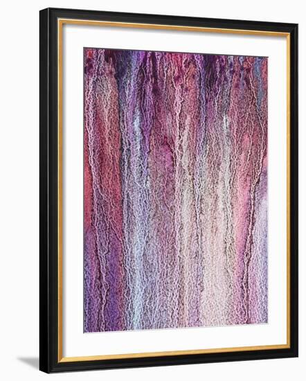 Granulated Paint Splashes-Eisfrei-Framed Art Print
