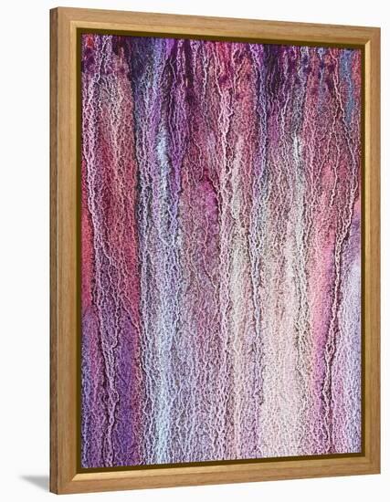 Granulated Paint Splashes-Eisfrei-Framed Stretched Canvas