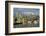 Granville Island, Vancouver and skyline, Vancouver, British Columbia, Canada, North America-Richard Cummins-Framed Photographic Print