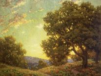 Sunset Landscape-Granville Redmond-Art Print