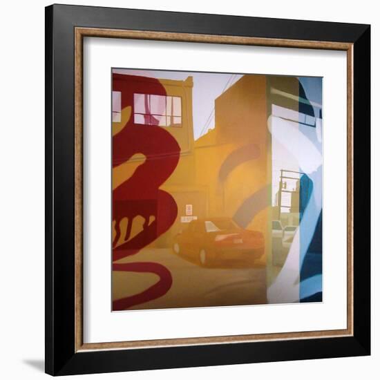 Granville Split-James Nye-Framed Art Print