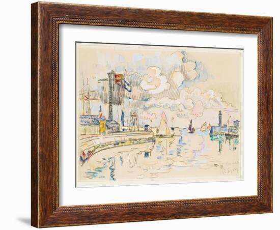 Granville-Paul Signac-Framed Premium Giclee Print