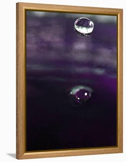 Grape Drink Drop IV-Tammy Putman-Framed Premier Image Canvas