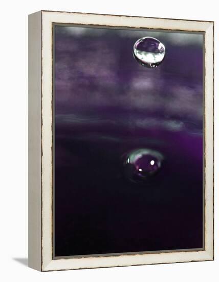 Grape Drink Drop IV-Tammy Putman-Framed Premier Image Canvas