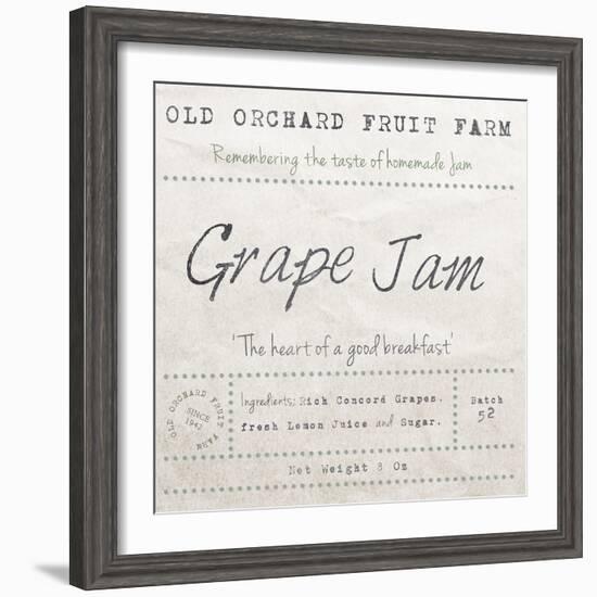 Grape Jam-The Vintage Collection-Framed Giclee Print