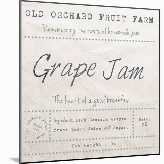 Grape Jam-The Vintage Collection-Mounted Giclee Print