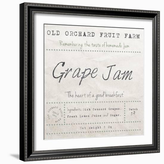 Grape Jam-The Vintage Collection-Framed Giclee Print