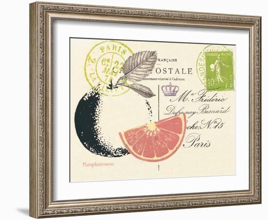 Grapefruit Letter-Z Studio-Framed Art Print