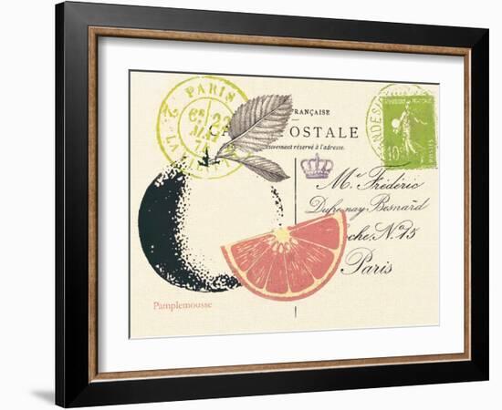 Grapefruit Letter-Z Studio-Framed Art Print