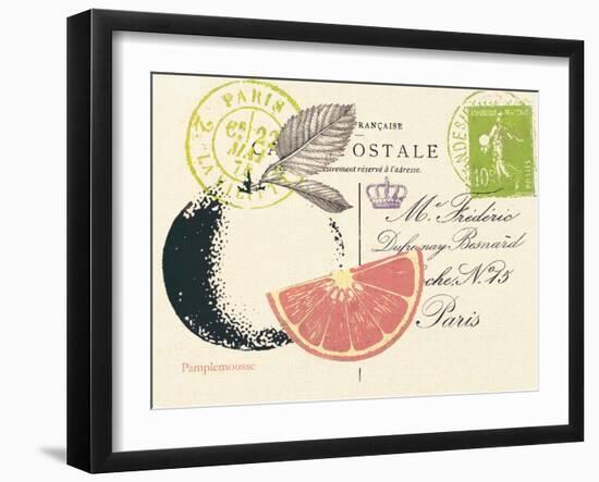 Grapefruit Letter-Z Studio-Framed Art Print