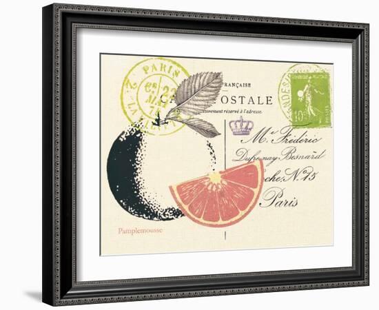 Grapefruit Letter-Z Studio-Framed Art Print