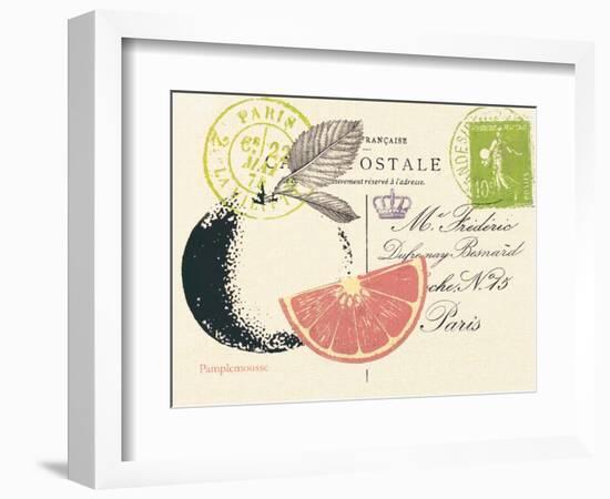 Grapefruit Letter-Z Studio-Framed Premium Giclee Print