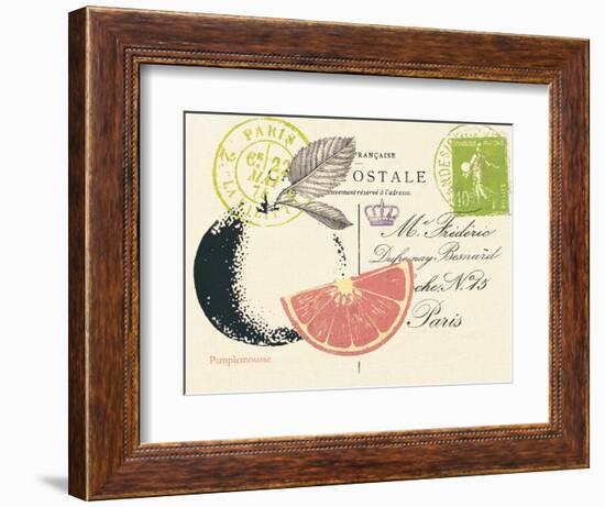 Grapefruit Letter-Z Studio-Framed Art Print