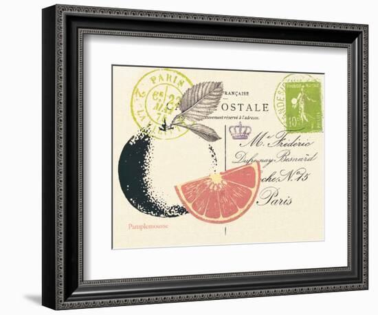 Grapefruit Letter-Z Studio-Framed Art Print