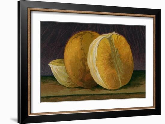 Grapefruit-null-Framed Art Print