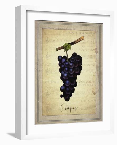 Grapes 1-Natasha Wescoat-Framed Giclee Print