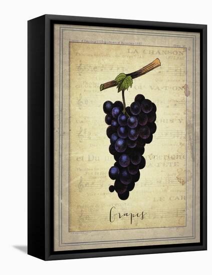 Grapes 1-Natasha Wescoat-Framed Premier Image Canvas