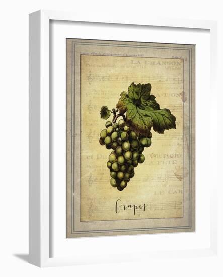 Grapes 2-Natasha Wescoat-Framed Giclee Print