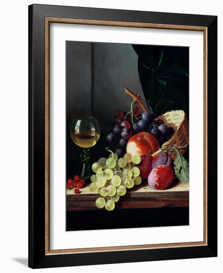 Grapes and Plums-Edward Ladell-Framed Giclee Print