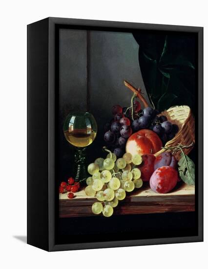 Grapes and Plums-Edward Ladell-Framed Premier Image Canvas