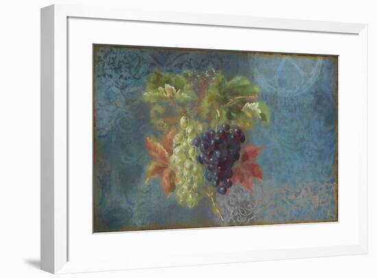 Grapes - Fruit Series-Cora Niele-Framed Giclee Print
