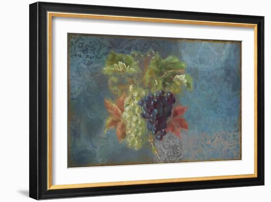 Grapes - Fruit Series-Cora Niele-Framed Giclee Print