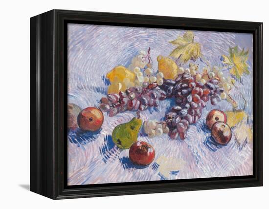 Grapes, Lemons, Pears, and Apples, 1887.-Vincent van Gogh-Framed Premier Image Canvas