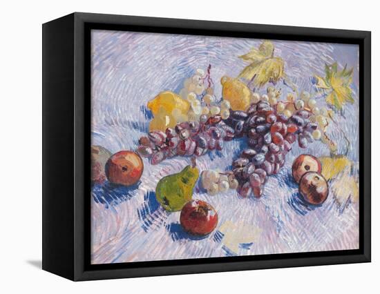 Grapes, Lemons, Pears, and Apples, 1887.-Vincent van Gogh-Framed Premier Image Canvas