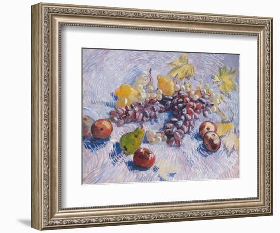 Grapes, Lemons, Pears, and Apples, 1887.-Vincent van Gogh-Framed Giclee Print