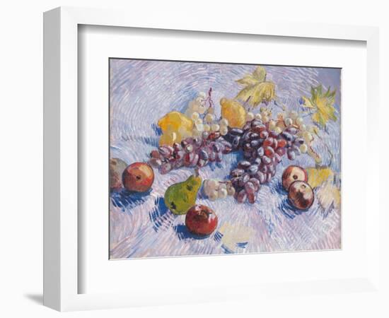 Grapes, Lemons, Pears, and Apples, 1887.-Vincent van Gogh-Framed Giclee Print