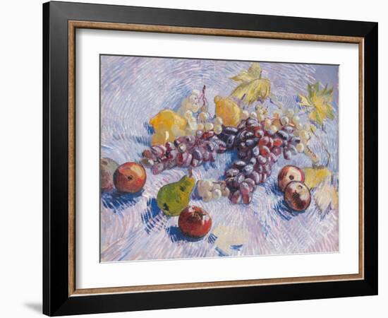 Grapes, Lemons, Pears, and Apples, 1887.-Vincent van Gogh-Framed Giclee Print