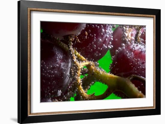 Grapes Underwater-Gordon Semmens-Framed Photographic Print