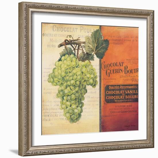 Grapes-Kimberly Poloson-Framed Art Print