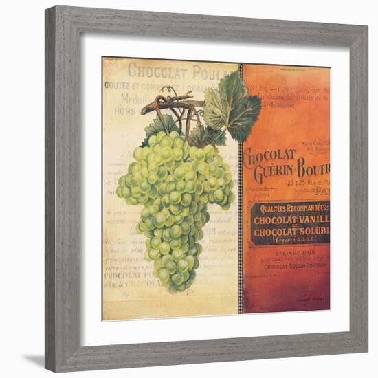 Grapes-Kimberly Poloson-Framed Art Print