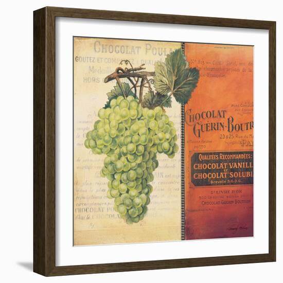 Grapes-Kimberly Poloson-Framed Art Print