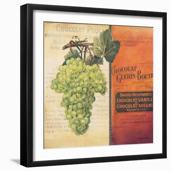 Grapes-Kimberly Poloson-Framed Art Print