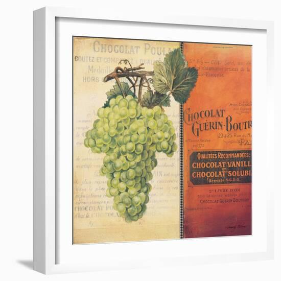 Grapes-Kimberly Poloson-Framed Art Print