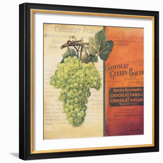 Grapes-Kimberly Poloson-Framed Art Print