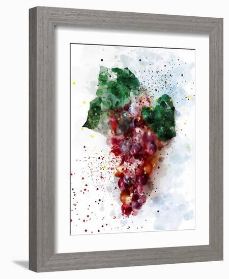 Grapes-Chamira Young-Framed Art Print