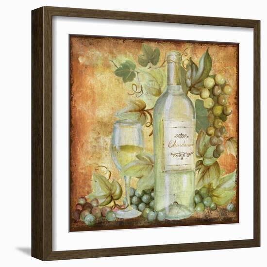 Grapevine and Wine White-Art Licensing Studio-Framed Giclee Print