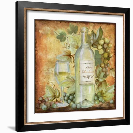 Grapevine and Wine White-Art Licensing Studio-Framed Giclee Print