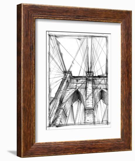 Graphic Architectural Study III-Ethan Harper-Framed Premium Giclee Print