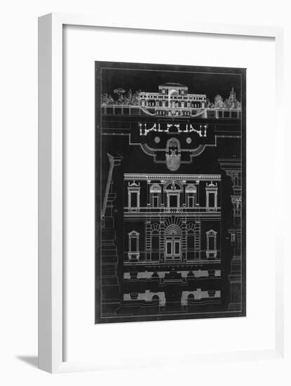 Graphic Architecture III-Vision Studio-Framed Art Print