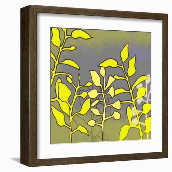 Graphic Floral Four-Jan Weiss-Framed Art Print