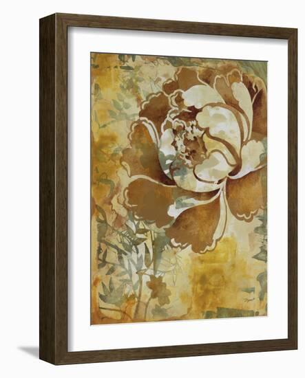 Graphic Floral I-Dysart-Framed Giclee Print