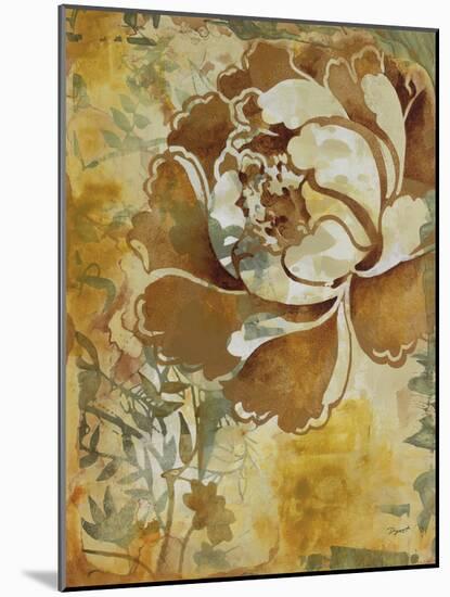 Graphic Floral I-Dysart-Mounted Giclee Print