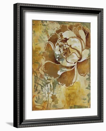 Graphic Floral I-Dysart-Framed Giclee Print